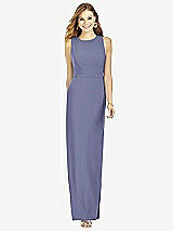 Rear View Thumbnail - French Blue After Six Bridesmaid Dress 6756