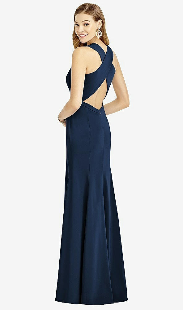 Front View - Midnight Navy After Six Bridesmaid Dress 6756