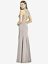 Front View Thumbnail - Taupe After Six Bridesmaid Dress 6756