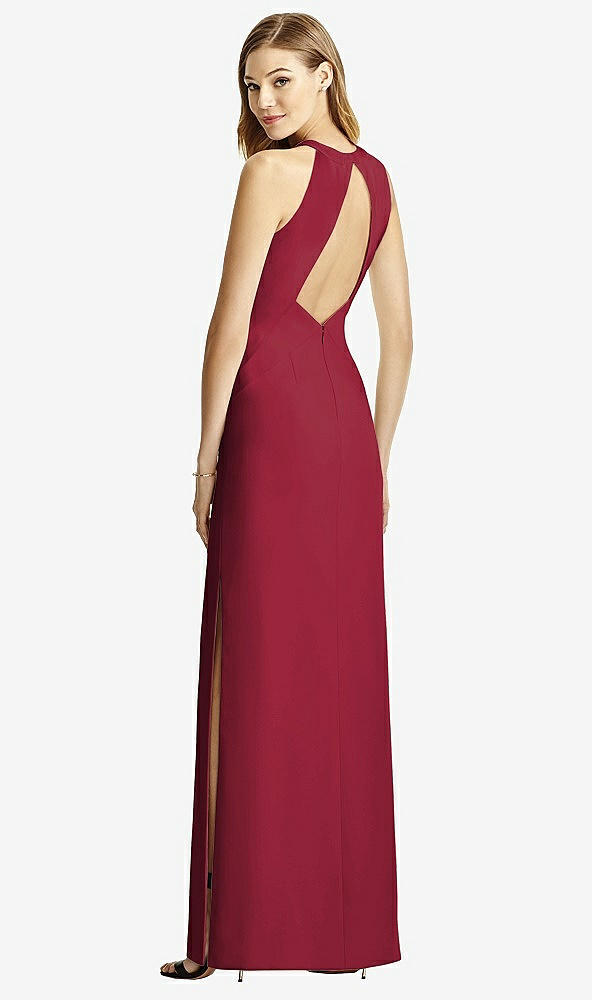 Front View - Burgundy After Six Bridesmaid Dress 6757