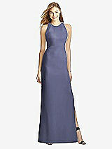 Rear View Thumbnail - French Blue After Six Bridesmaid Dress 6757