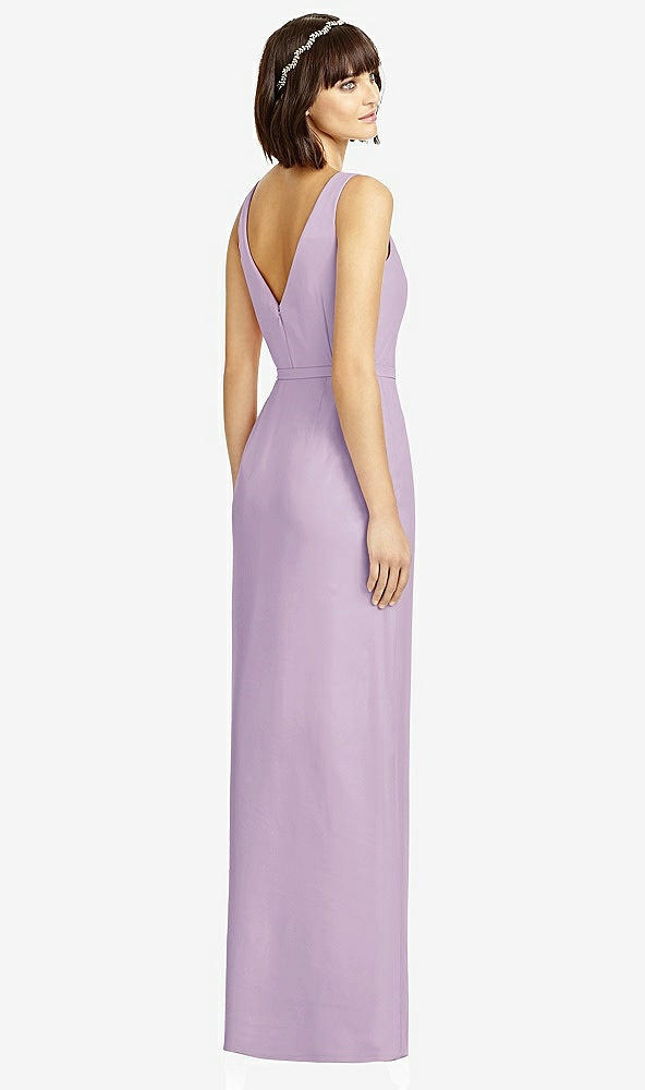 Back View - Pale Purple Dessy Collection Style 2968