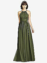 Front View Thumbnail - Olive Green Dessy Collection Style 2969