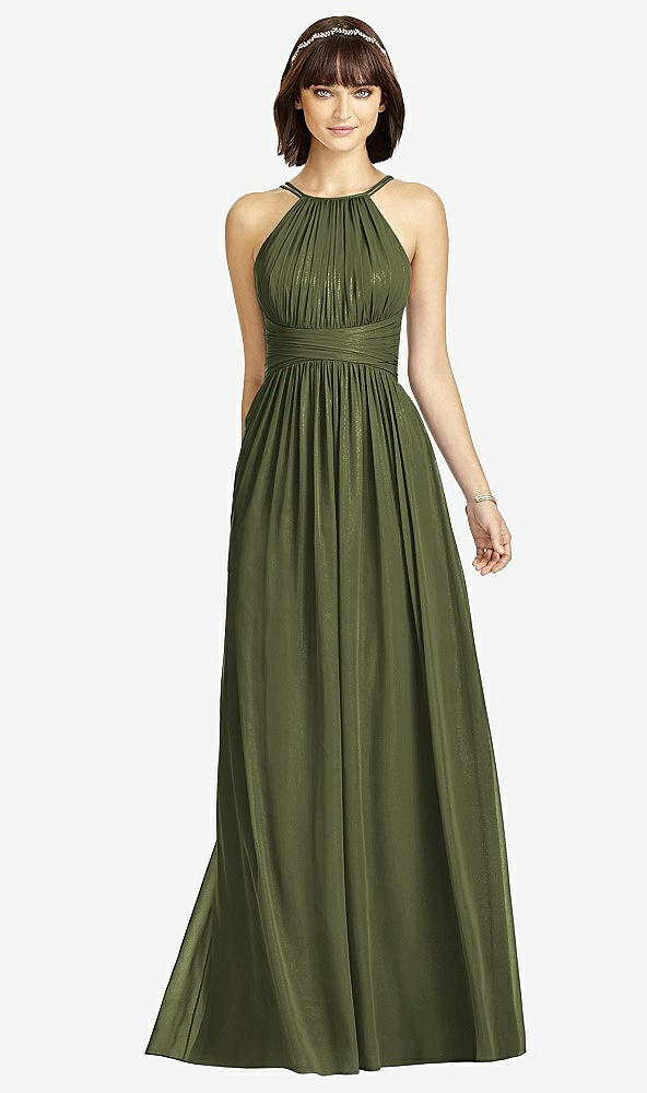 Front View - Olive Green Dessy Collection Style 2969