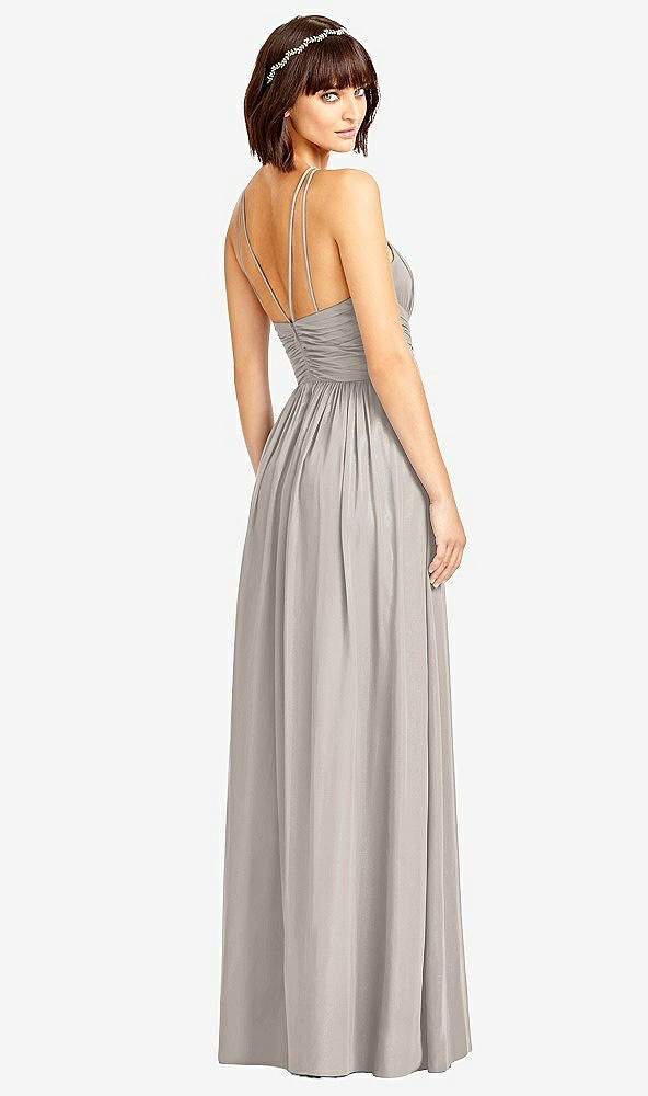 Back View - Taupe Dessy Collection Style 2969