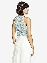 Rear View Thumbnail - Oasis & Oyster Dessy Collection Bridesmaid Top T2974