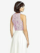 Rear View Thumbnail - American Beauty & Oyster Dessy Collection Bridesmaid Top T2974