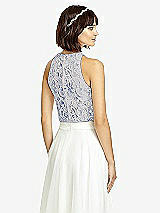 Rear View Thumbnail - Sapphire & Oyster Dessy Collection Bridesmaid Top T2974