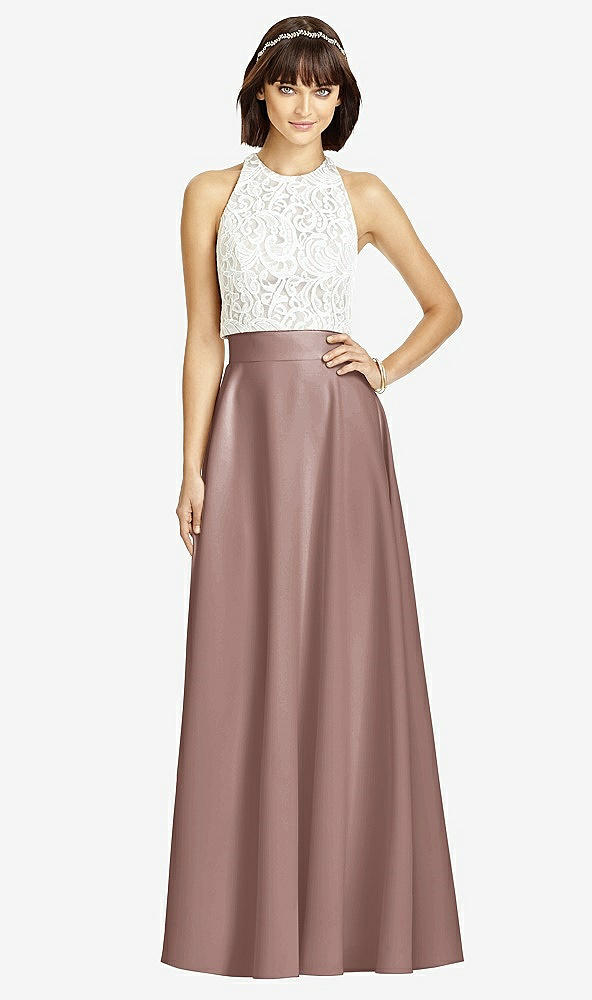 Front View - Sienna Crepe Maxi Skirt
