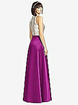 Rear View Thumbnail - Persian Plum Dessy Collection Bridesmaid Skirt S2976