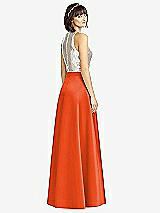 Rear View Thumbnail - Tangerine Tango Dessy Collection Bridesmaid Skirt S2976