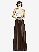 Front View Thumbnail - Espresso Dessy Collection Bridesmaid Skirt S2976