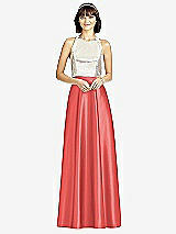 Front View Thumbnail - Perfect Coral Dessy Collection Bridesmaid Skirt S2976