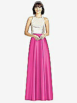 Front View Thumbnail - Fuchsia Dessy Collection Bridesmaid Skirt S2976