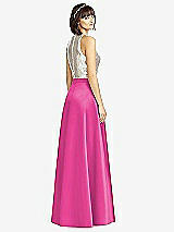 Rear View Thumbnail - Fuchsia Dessy Collection Bridesmaid Skirt S2976
