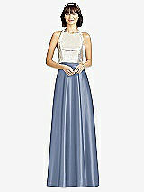 Front View Thumbnail - Larkspur Blue Dessy Collection Bridesmaid Skirt S2976