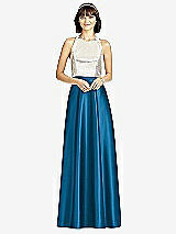 Front View Thumbnail - Ocean Blue Dessy Collection Bridesmaid Skirt S2976