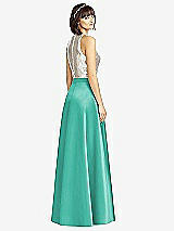 Rear View Thumbnail - Pantone Turquoise Dessy Collection Bridesmaid Skirt S2976