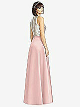 Rear View Thumbnail - Rose - PANTONE Rose Quartz Dessy Collection Bridesmaid Skirt S2976