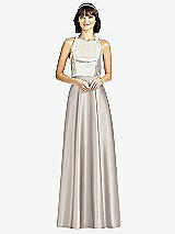 Front View Thumbnail - Taupe Dessy Collection Bridesmaid Skirt S2976