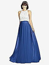 Front View Thumbnail - Classic Blue Dessy Bridesmaid Skirt S2977