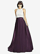 Front View Thumbnail - Aubergine Dessy Bridesmaid Skirt S2977