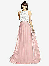Front View Thumbnail - Rose - PANTONE Rose Quartz Dessy Bridesmaid Skirt S2977