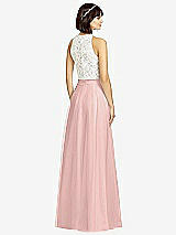 Rear View Thumbnail - Rose - PANTONE Rose Quartz Dessy Bridesmaid Skirt S2977