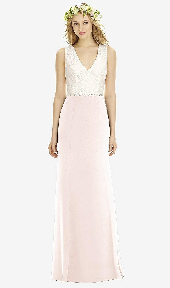 Front View - Blush & Ivory Social Bridesmaids Style 8172