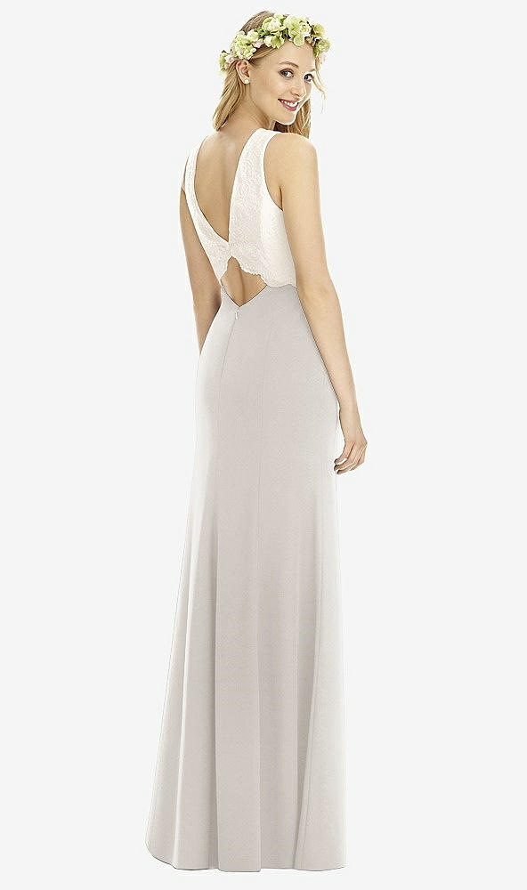Back View - Oyster & Ivory Social Bridesmaids Style 8172