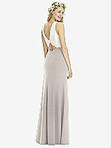 Rear View Thumbnail - Taupe & Ivory Social Bridesmaids Style 8172