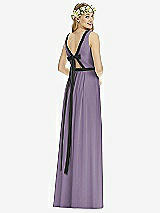 Rear View Thumbnail - Lavender & Black Social Bridesmaids Style 8173