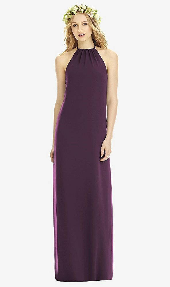 Front View - Aubergine Social Bridesmaids Style 8175