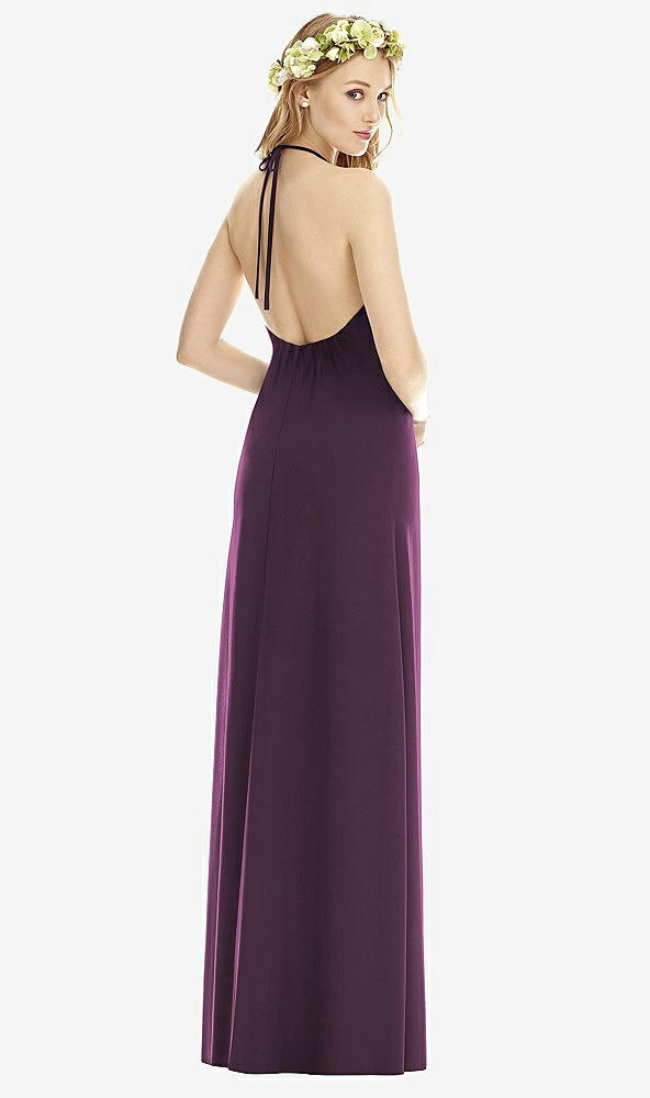 Back View - Aubergine Social Bridesmaids Style 8175