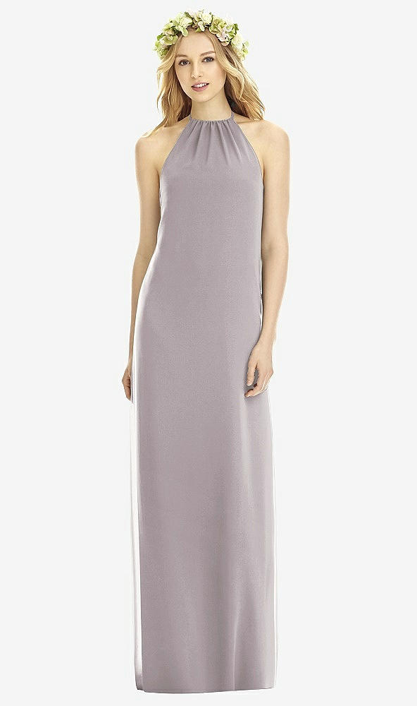 Front View - Cashmere Gray Social Bridesmaids Style 8175