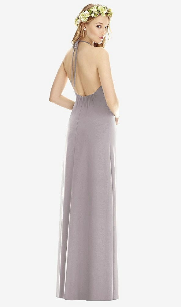Back View - Cashmere Gray Social Bridesmaids Style 8175