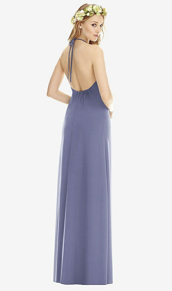 Back View - French Blue Social Bridesmaids Style 8175