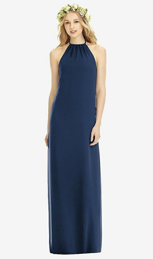 Front View - Midnight Navy Social Bridesmaids Style 8175