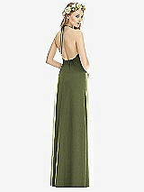 Rear View Thumbnail - Olive Green Social Bridesmaids Style 8175