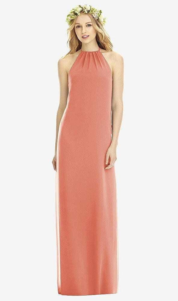 Front View - Terracotta Copper Social Bridesmaids Style 8175