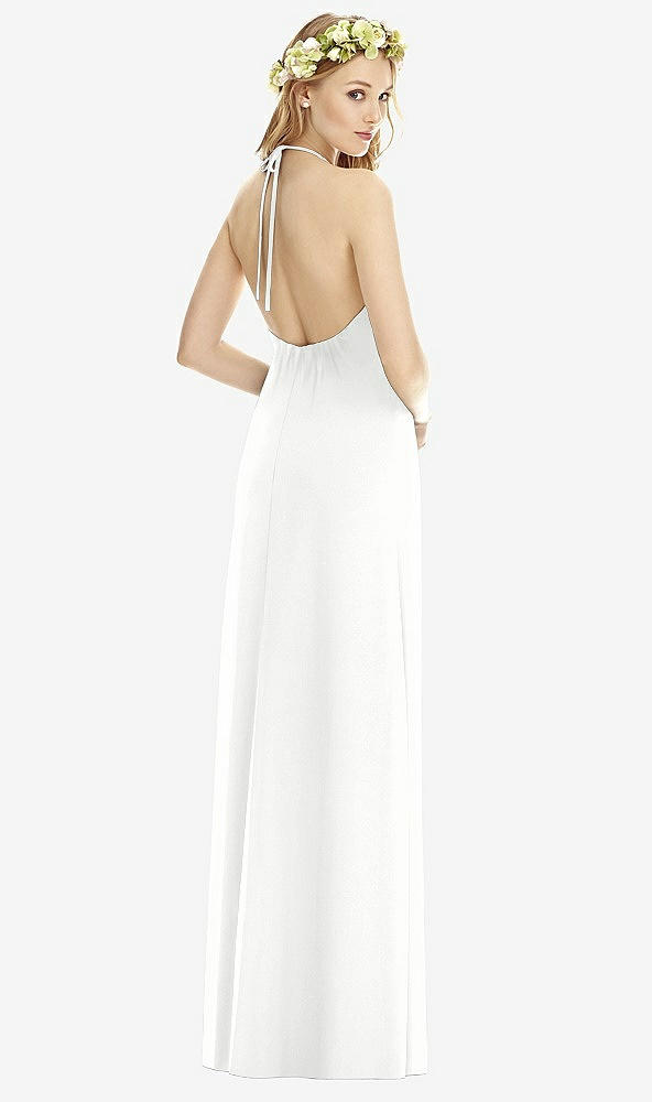 Back View - White Social Bridesmaids Style 8175