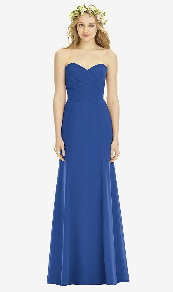 Front View - Classic Blue Social Bridesmaids Style 8176