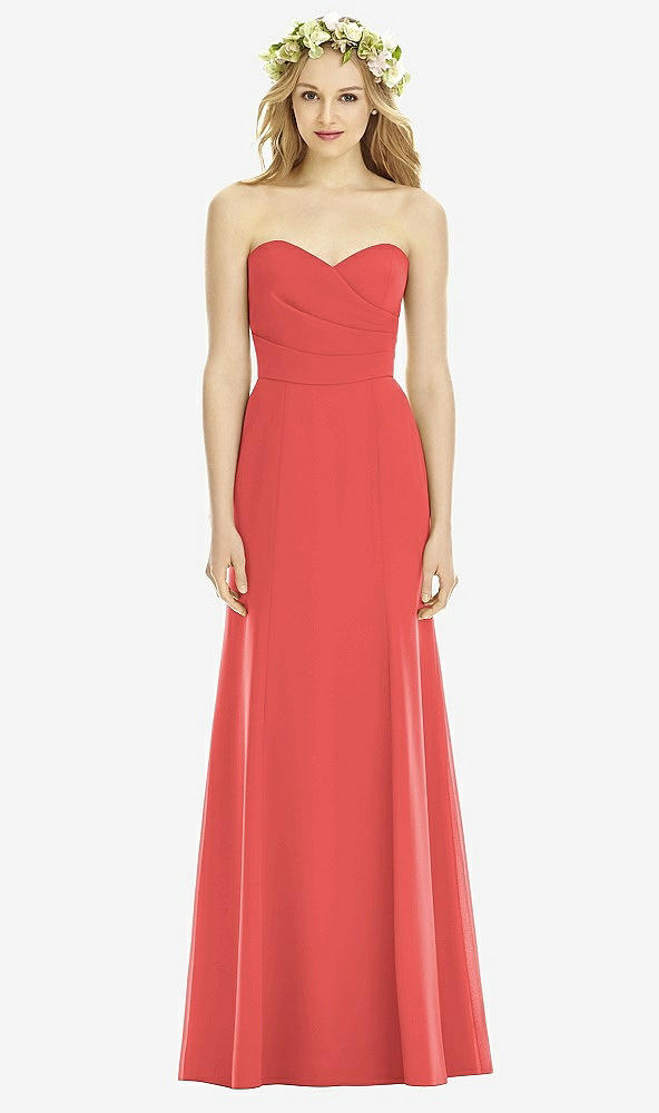 Front View - Perfect Coral Social Bridesmaids Style 8176