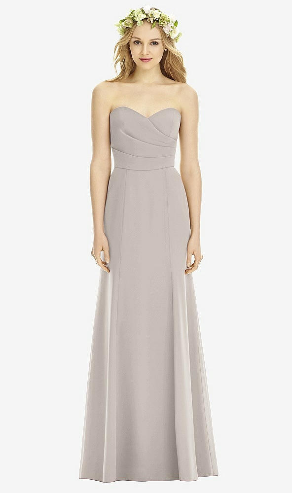 Front View - Taupe Social Bridesmaids Style 8176