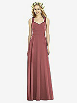 Rear View Thumbnail - English Rose Social Bridesmaids Dress 8177