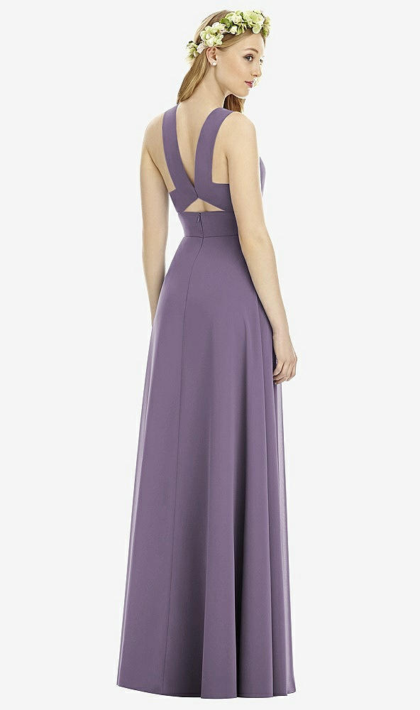 Front View - Lavender Social Bridesmaids Dress 8177