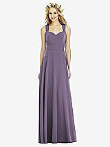 Rear View Thumbnail - Lavender Social Bridesmaids Dress 8177