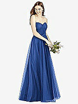 Front View Thumbnail - Classic Blue Studio Design Bridesmaid Dress 4505