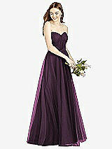 Front View Thumbnail - Aubergine Studio Design Bridesmaid Dress 4505