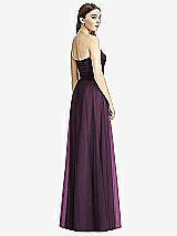 Rear View Thumbnail - Aubergine Studio Design Bridesmaid Dress 4505